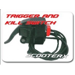 Gas Skateboard Throttle assembly with Trigger